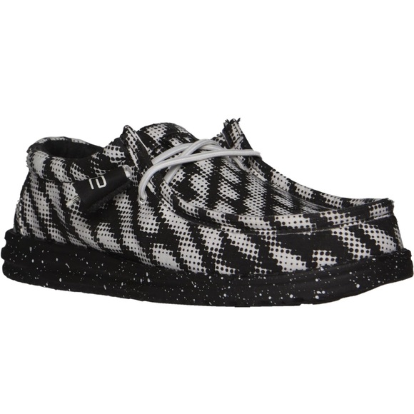 New in Box Hey Dude Wally Coast Grid Shoes - Picture 3 of 9